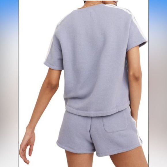 Madewell Sweatshirt Tee Violet color - Picture 4 of 5